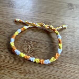 Ambrosia Woven Bracelet anklet trendy comfortable tie embroidery thread woven gi